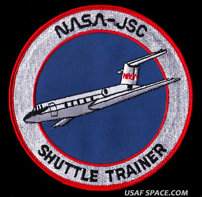 SHUTTLE TRAINER AIRCRAFT NASA JSC USAF ORIGINAL 4 5/8'' SPACE PATCH