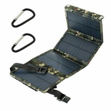 PANNELLO SOLARE PORTATILE 80 W PER ESCRUSIONI CAMPING CARATORE PER TELEFONO USB