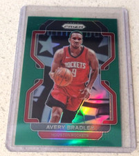 2021-22 Panini Prizm Avery Bradley green  prizm Houston Rockets 