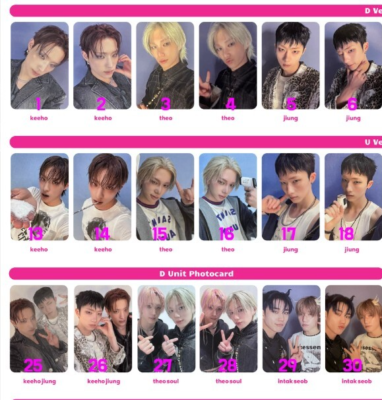 P1 Harmony - DUH! Official Original PHOTOCARD KOR SELLER KPOP 피원