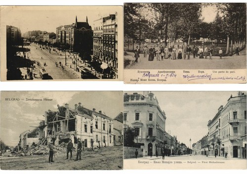 BEOGRAD BELGRADO SERBIA 71 postales antiguas anteriores a 1940 (L3092) - Imagen 8 de 12