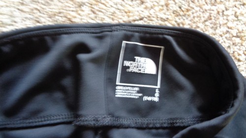 The North Face Black Athletic Leggings Girls Size L 14/16 -hip pocket - clean - Picture 5 of 9