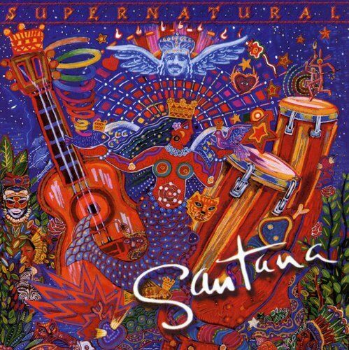 Santana Supernatural Music CD USED Smooth Maria Maria Put Your Lights On Calling - Picture 1 of 1