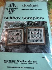 ATN Saltbox Samplers Cross Stitch Charts