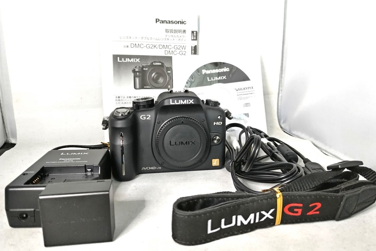 Near Mint】Panasonic LUMIX DMC-G2 12.1MP Digital Camera - Black