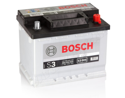 Starterbatterie BOSCH 12V 56Ah 480 A/EN S3 005 56 Ah TOP ANGEBOT SOFORT & NEU