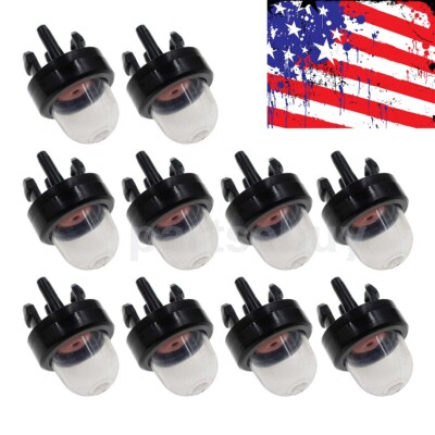 10-Pack Primer Pump Bulbs – For Homelite, Echo, Stihl, Ryobi, Poulan, Zama Carburetors