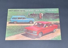 1961 Chevrolet Corvair Vintage Brochure Catalog Monza 700 Lakewood Greenbrier