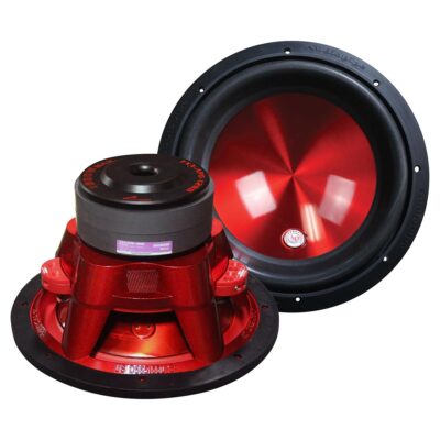 Audiopipe TXXAPD12RD Red Eye Candy 12'' 4ohm DVC Woofer - 1600W