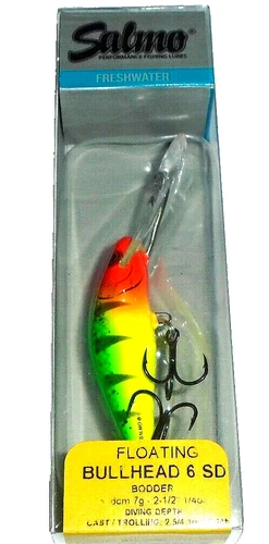 Salmo Floating Bullhead 6 SD Crankbait (Bodder)