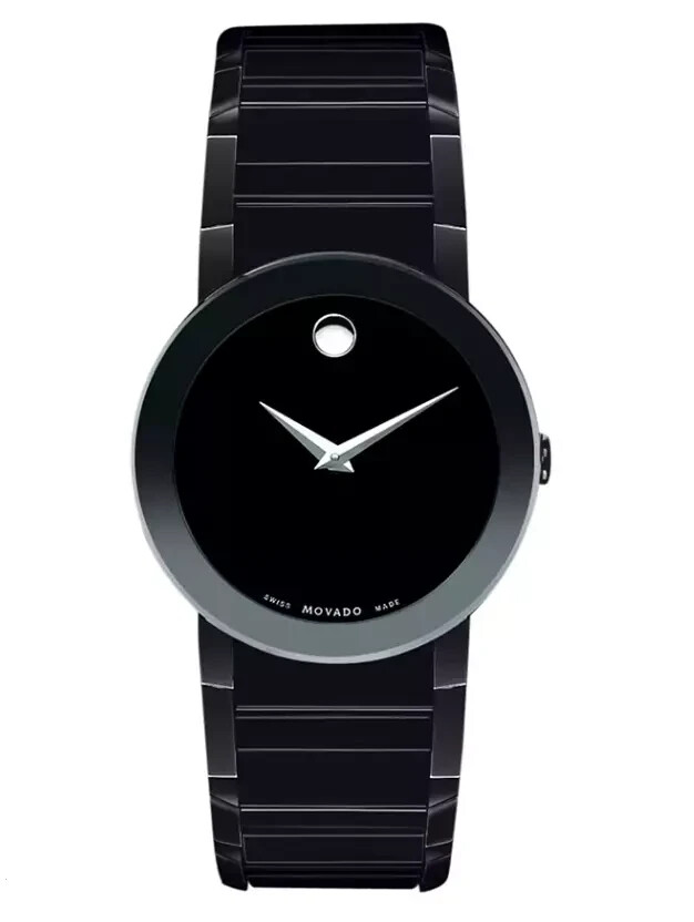 Movado Sapphire Black Men's Watch 0607179 for sale online