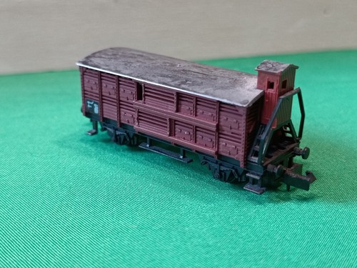 Roco 4280 - Verschlagwagen mit Bremserhaus - Dach grau-meliert - Bild 8 von 10