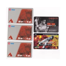 Arcade Memory Card Lot of 5 NEW/UNREGISTERED