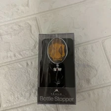 Tripar International Decorative Winebottle Stopper Barware Stone Gold