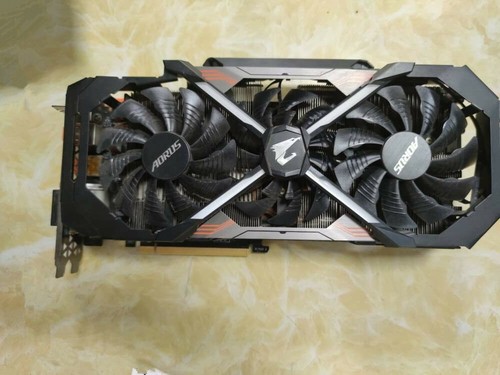 GIGABYTE GeForce GTX1080Ti 11GB GDDR5X Graphics Card Video Card DVI HDMI DP - Picture 1 of 2