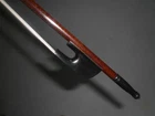 1 PC Double Bass bow 3/4 Snakewood Ebony Frog White Stallion Bow Hair