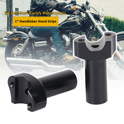 3-1/2'' Aluminum Tall Handlebar Risers Fit For Harley Fat Boy FLSTF Sportster XL