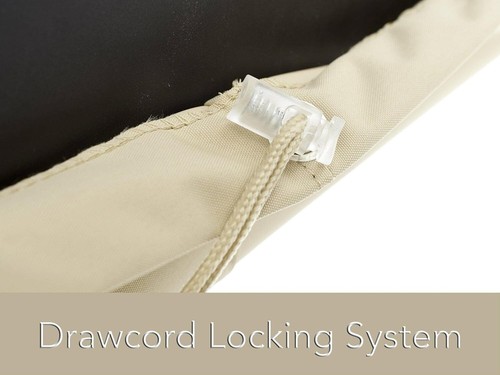 Lightweight 110 Inch BBQ Grill Cover with Buckle - Weather-Resistant Solution - Picture 8 of 10