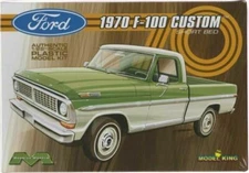 Moebius 1228 1970 Ford F-100 Custom Short Bed Pickup Truck 1:25 Scale Car Model