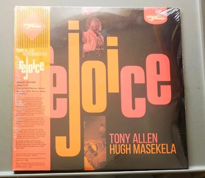 Tony Allen and Hugh Masekela Rejoice Doppel-LP Vinyl, Sonderedition neu versiegelt 