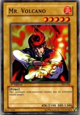 Mr. Volcano PSV-044 Yu-Gi-Oh! Card Light Play 1st Edition