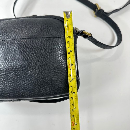 Rare Etinne Aigner 100% Genuine Leather Camera Style Black Crossbody Bag - Picture 20 of 24
