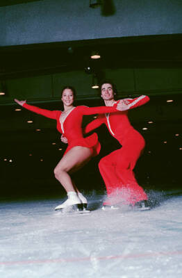 Olympics Figure Skating Duo Randy Gardner And Tai Babilonia 9 Old Sports Photo