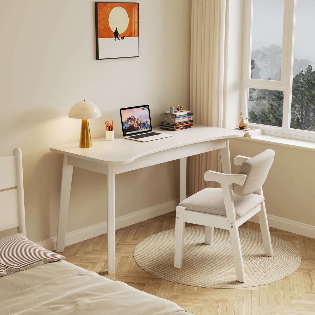 1m desk 2024 with drawers