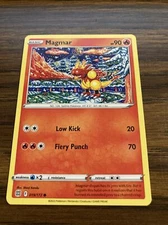 Pokémon TCG Sword and Shield Brilliant Stars Magmar Common #19/172