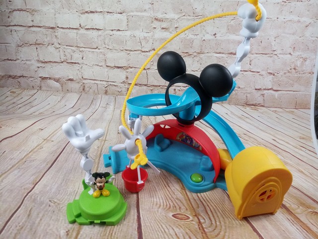 fisher price clubhouse with slide