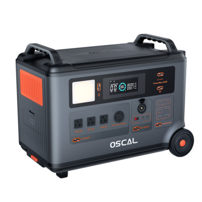 Blackview OSCAL PowerMax 6000W Portable Power Station 3600Wh LFP / Extra Battery