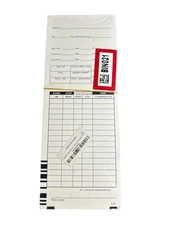 Time Cards, Weekly, Overtime Format, Manila, 200-Count Alglea