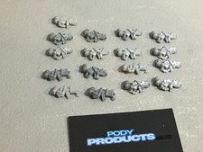 A35263 WARHAMMER 40K SPACE MARINES BLACK TEMPLARS BITS LOT BOLTER ARMS 17 CT GW