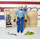 GI Joe Shipwreck 1985 v1 *NEAR MINT! Near Complete w/File Card* Vintage ARAH