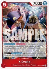 X.Drake Foil R The Azure Sea's Seven OP14-016 NM