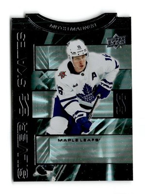 2023-24 Mitch Marner Upper Deck Extended Silver Skates - Toronto Maple Leafs