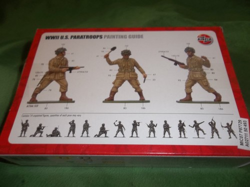AIRFIX 1/32 SEGUNDA GUERRA MUNDIAL PARACAIDISTAS EE.UU. - Imagen 2 de 5