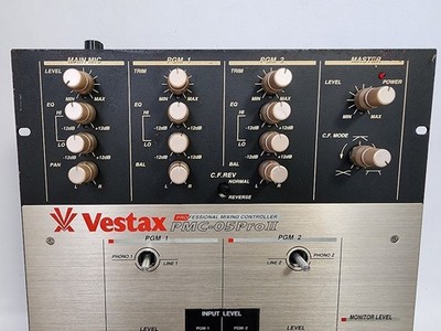 Vestax PMC-05 PRO 2 II DJ Turntable Mixer Professional Mixing
