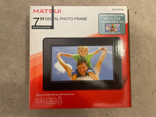 Matsui 7 Inch Digital Photo Frame With USB And SD/MMC/MS.  New and Sealed