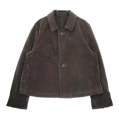ジャケット　45rpm 45R/45rpm Suede square jacket Charcoal gray 5-0113T♪ | eBay