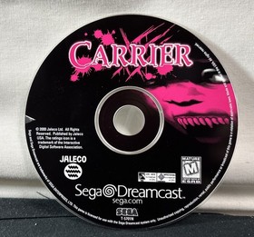Carrier (Sega Dreamcast) Complete W/ Manual & Reg Card - Great Disc Cond.