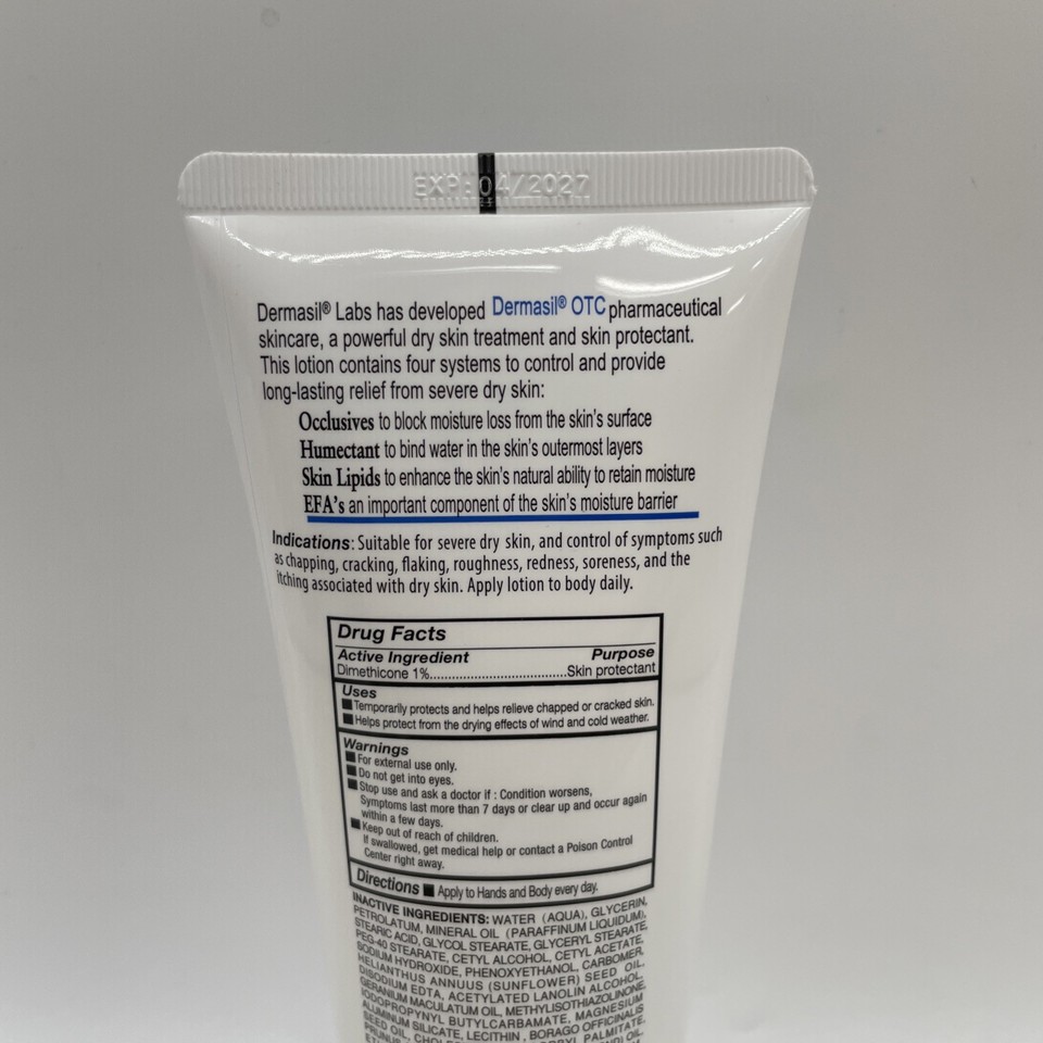 Dermasil Dry Skin Treatment 8 oz. Tubes 3 Pack | eBay