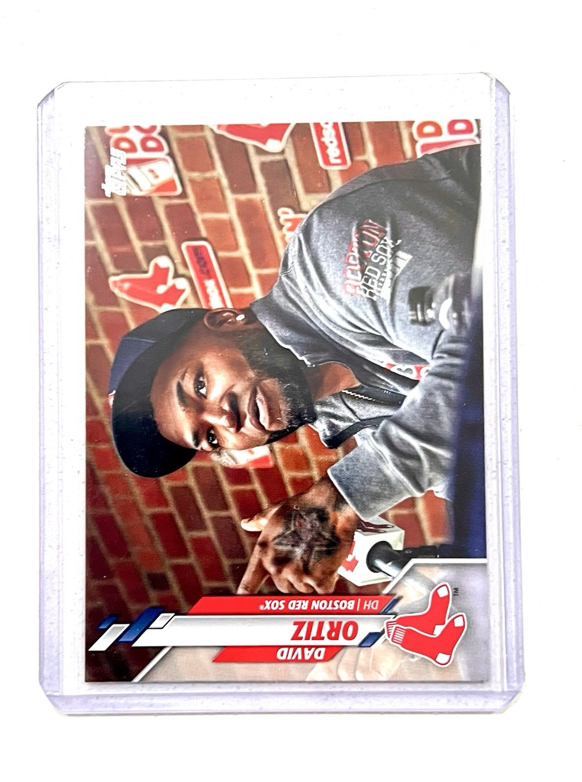 2020 Topps Update Series - SP Photo Variation David Ortiz #U-124 Press...