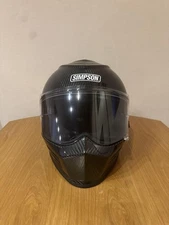 Simpson VENOM Carbon Full Face Helmet L Size Used Less Than 10 Times