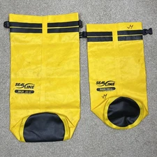 Seal Line Dry Bag Baja 20 HD & 10 HD Heavy Duty Yellow Made in USA Lot Of 2
