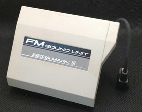 SEGA FM Sound Unit FM-70 Mark III Master System Expansion YM2413 Vintage NTSC-J