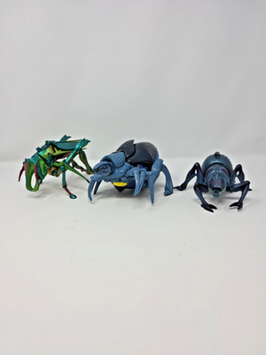 STARSHIP TROOPERS  ACTION FLEET 3 PLASMA HOPPER TANKER BUGS LOT  1997