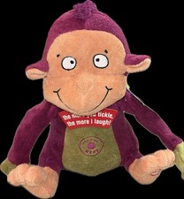 NEW NWT Hallmark 2012 TOTALLY TICKLISH MONKEY Tested Sings/Laughs/Moves US19