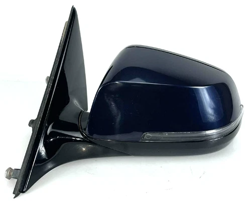 13-15 BMW 750i OEM 740i 760i Act7 Left Driver Blue Door Mirror W/ Camera Blind