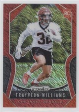 2019 Panini Prizm Rookies Red Shimmer Prizm 5/15 Trayveon Williams #329 4k8